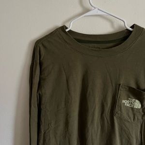 North Face Long Sleeve Rock Climbing Carabiner T-shirt